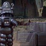 Robby il robot del film Il pianeta proibito anno 1956